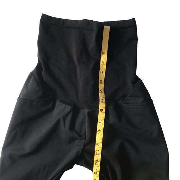 A Pea in the Pod Maternity Pants Black Womens XS SECRET FIT BELLY Panel Bootcut - Picture 7 of 12